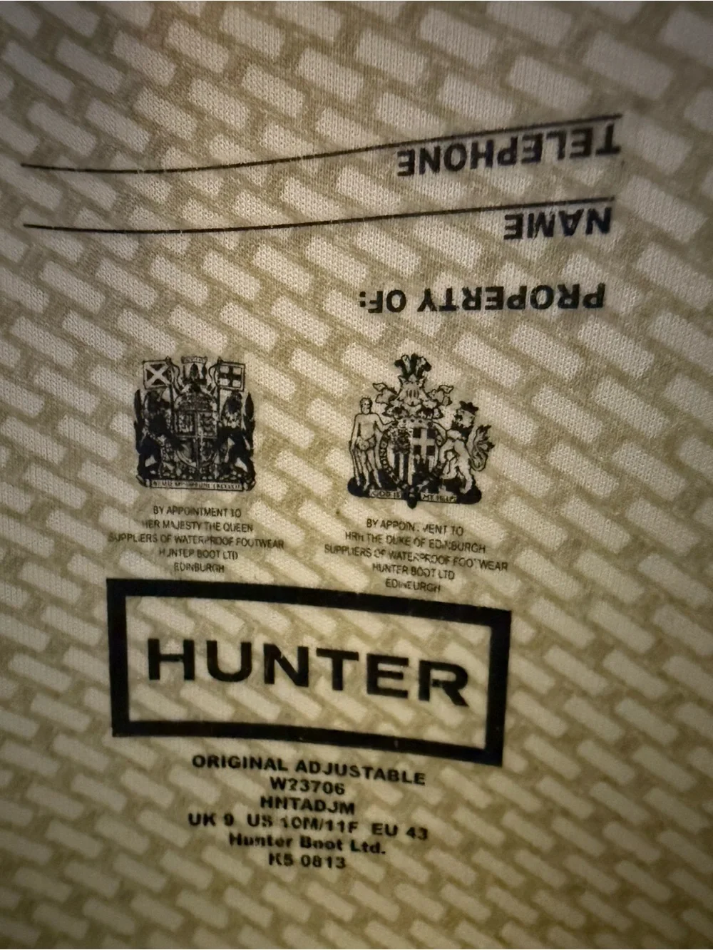 HUNTER Women's Original Tall Rain Boot / Wellingtons